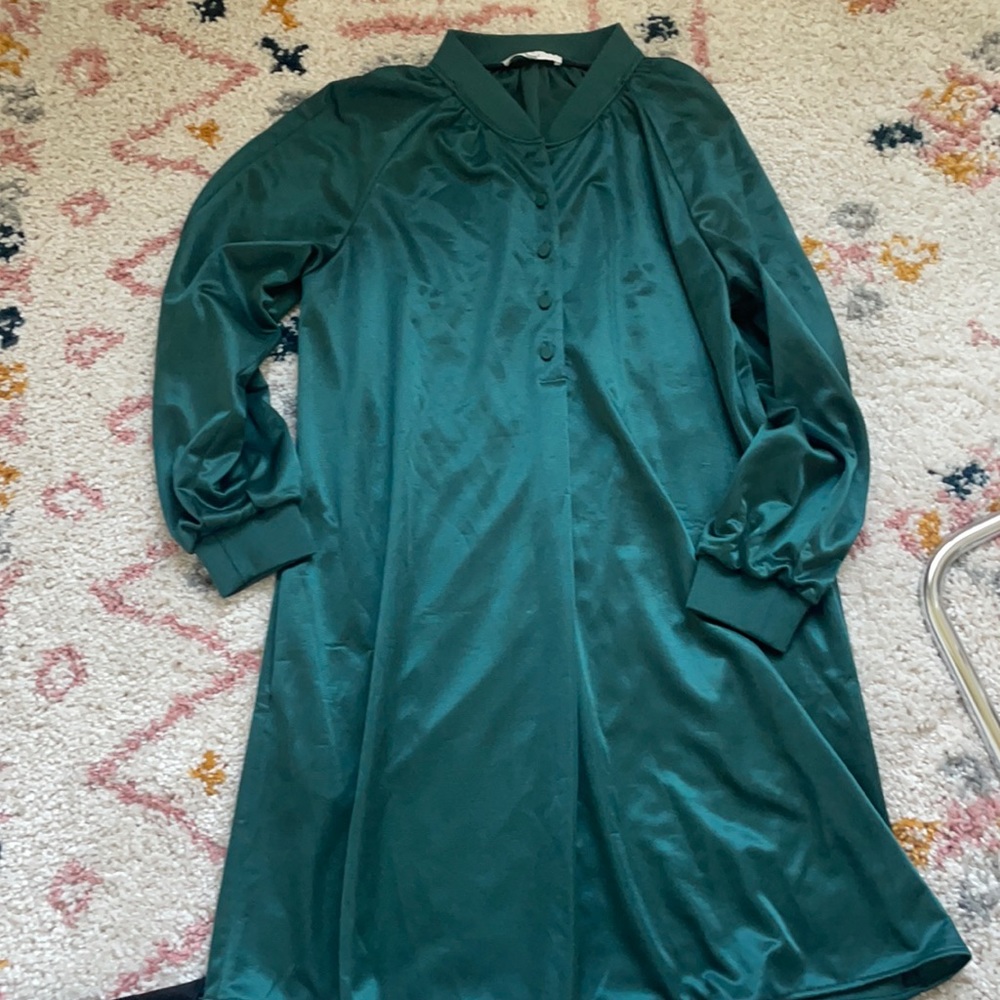 Emerald Green Sweater Dress